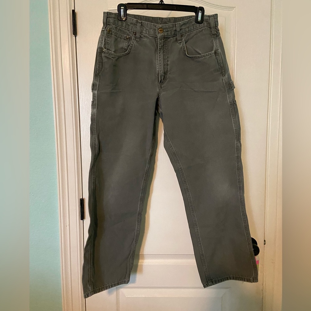 Vintage Carhartt Green Carpenter Pants